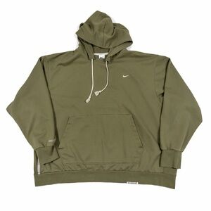 Nike Dri-FIT Standard Issue Mens Pullover Hoodie Size 4XL Green DQ5818-222